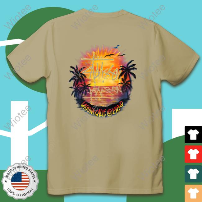 Official Stussy Sunset New Shirt Sunset Shirt New