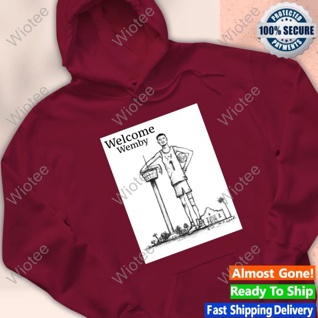 Official Victor Wembanyama Welcome Wemby Tee Shirt Official Welcome Wemby Tee