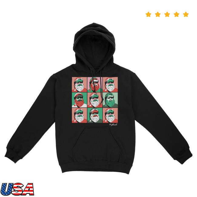 Official Mythical Merch Store Shop Cotton Candy Randy Claus Hoody