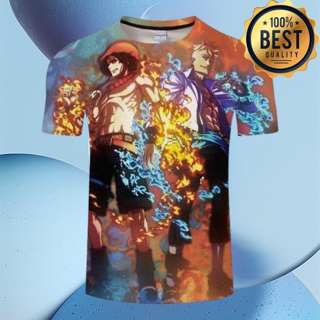Ace and Marco One Piece Shirt 2023