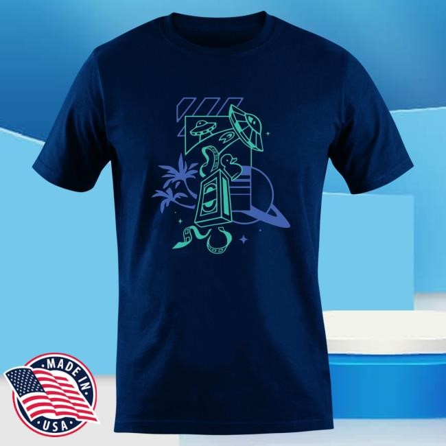 Official Quackity Merch Cali Neon Tees