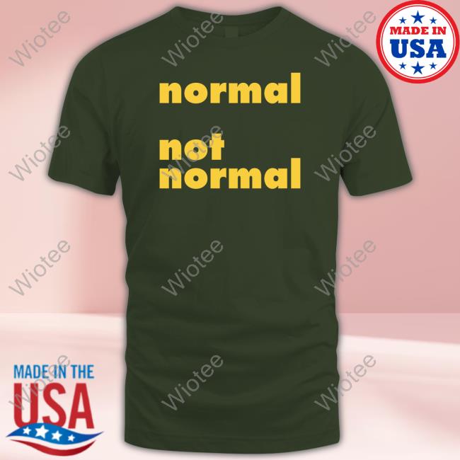 Cameo Normal Not Normal Logo Hoodie Cameo Normal Not Normal Logo Shirt
