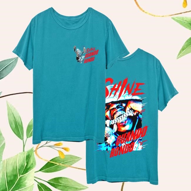 Quando Rondo Official Merch Store Shop Shine Photo Graphic T-Shirts