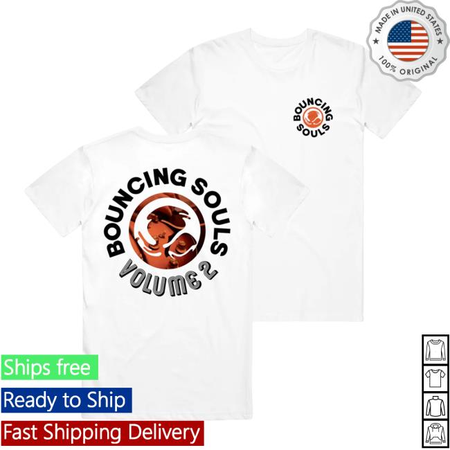 Official The Bouncing Souls Volume 2 Crest Shirt