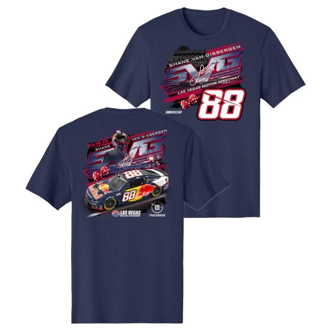 SVG #88 Red Bull Las Vegas Tee Trackhouse Racing Team Official
