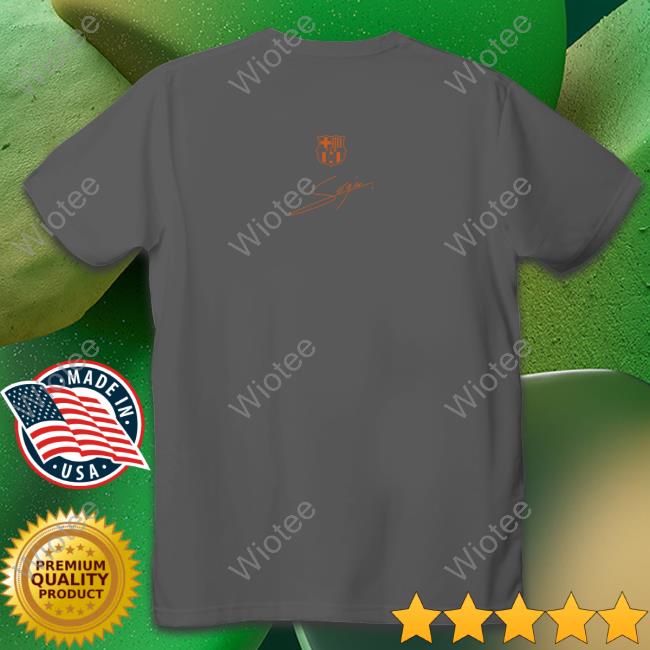 Official Sergio Number 5 Long Sleeve T-Shirt Sergio Number 5 Shirt