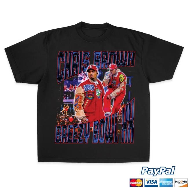 Chris Brown BREEZY BOWL XX KICKOFF Unisex garment-dyed heavyweight Tee Chris Brown BREEZY BOWL XX KICKOFF Unisex garment-dyed heavyweight T Shirt Chris Brown Official Merch Store