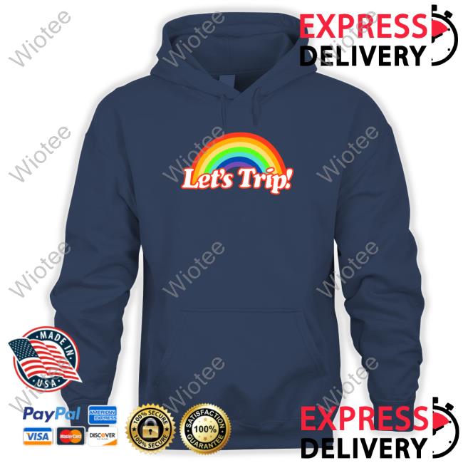Lets Trip Rainbow Long Sleeve Shirt Official Chris Sturniolo Merch Lets Trip Rainbow Shirt Sturnioloclothing