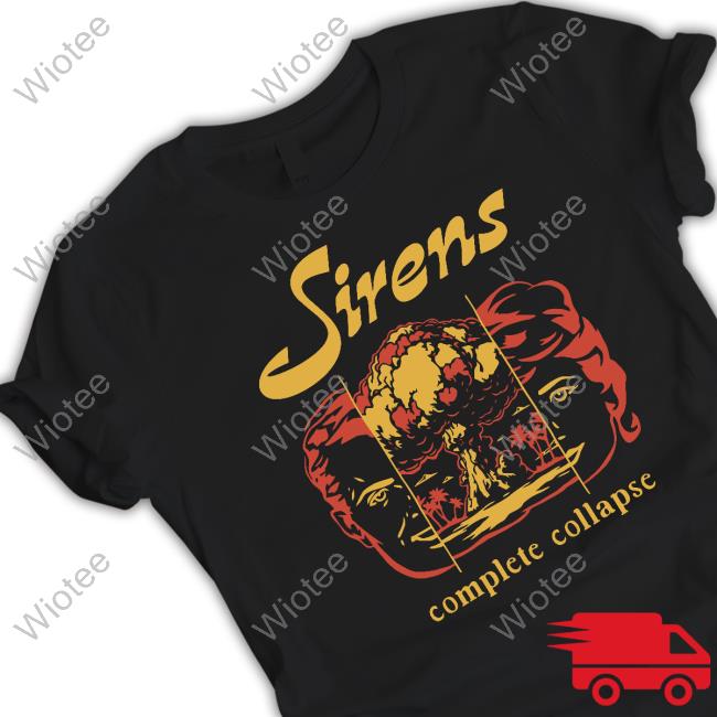 Sleeping With Sirens Merch Sirens Complete Collapse T Shirt Sirensmerch
