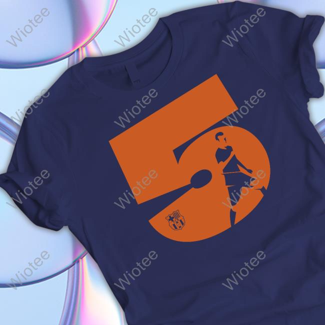 FC Barcelona Sergio Number 5 Tee Shirt