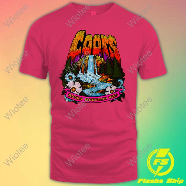 Official Coors Beer Rocky Mountain High T-Shirt Coors Beer Rocky Mountain High Shirts