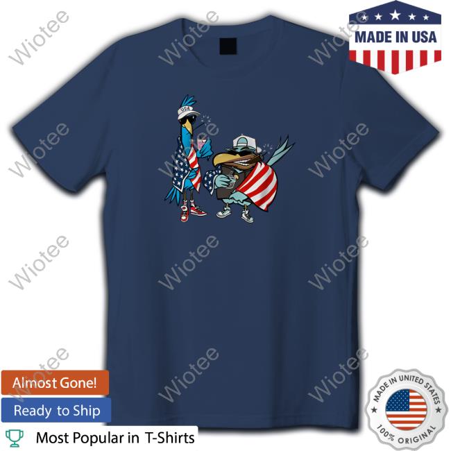 Official Birdie Juice Flag Birds Shirt