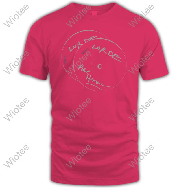 Lorde Pure Heroine Bootleg Ss Tee