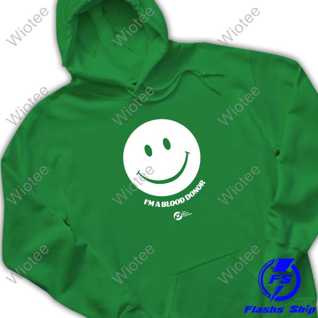 Official Our Blood Institute I'm A Blood Donor Hoodie