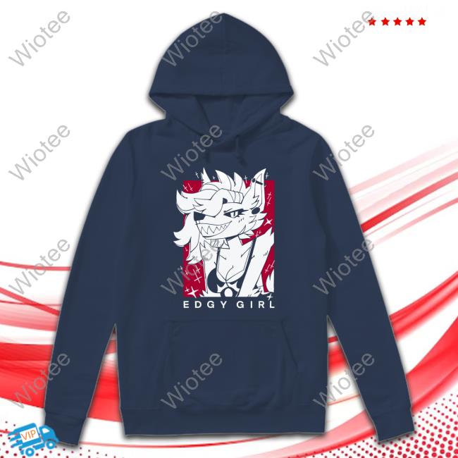 Merch Double Dog Edgy Girl Shirt New Official Edgy Girl New Shirt