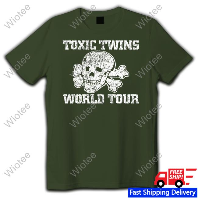 Aerosmith Toxic Twins World Tour T Shirt Official Aerosmith Toxic Twins World Tour T Shirt