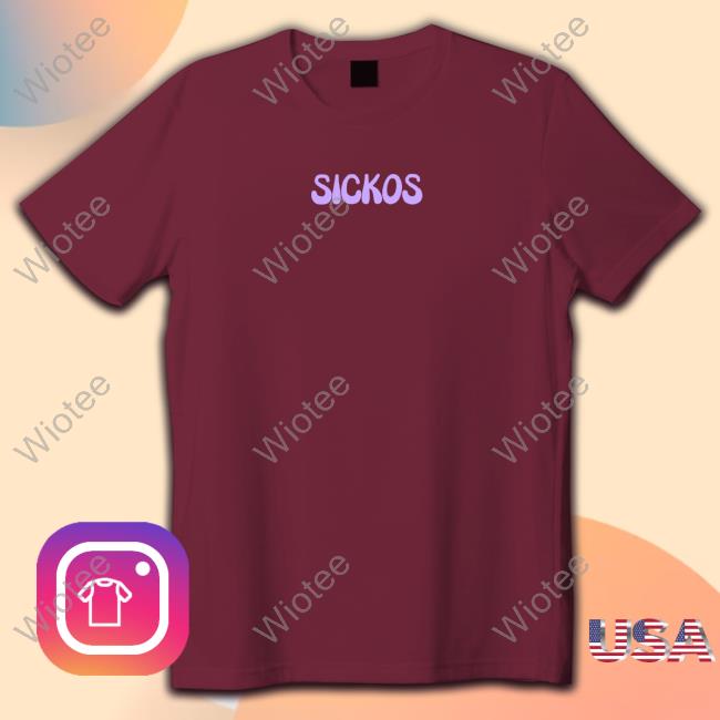 Official Sickos Merch Floral Tee
