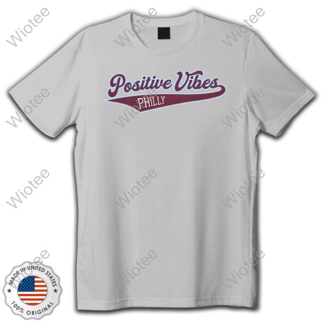 Barstool Sports Store Positive Vibes Philly Cute Shirt