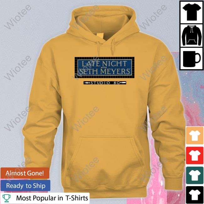 Late Night With Seth Meyers Studio 8G Shirts Late Night With Seth Meyers Studio 8G Tee Shirt