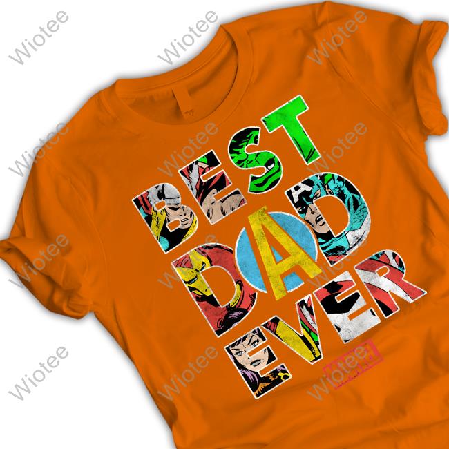 Official Marvel Best Dad Ever T Shirts Official Coreyrforrester Marvel Best Dad Ever Shirts