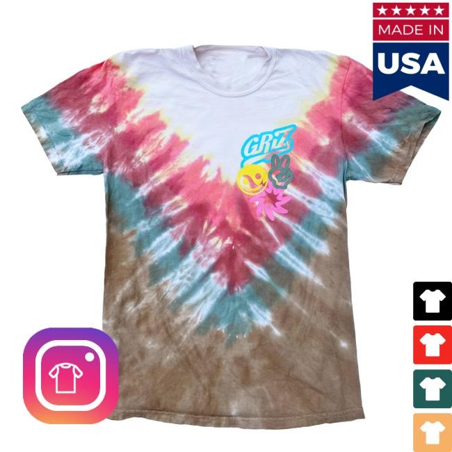 GRiZ Desert Dandelion Vintage Dye T Shirt GRiZ Merch