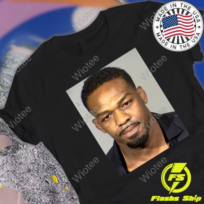 Official Jon Jones Mugshot Shirt