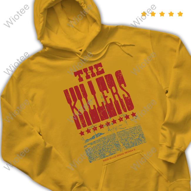 Official Made In Las Vegas Crewneck Official The Killers Merch Made In Las Vegas Crewneck