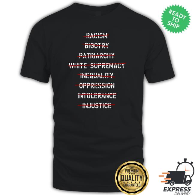Anti Racism Bigotry Patriarchy White Supremacy Inequality Oppression Intolerance Injustice Antifascist Hasan Piker (White) | Essential Top Shirt