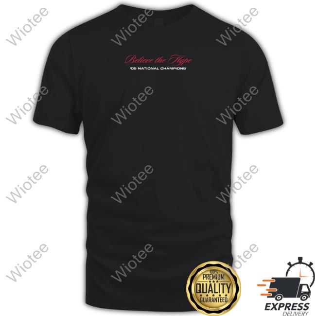 Believe The Hype Shop Believe The Hype 09 National Champions Shirt Nick Kershner