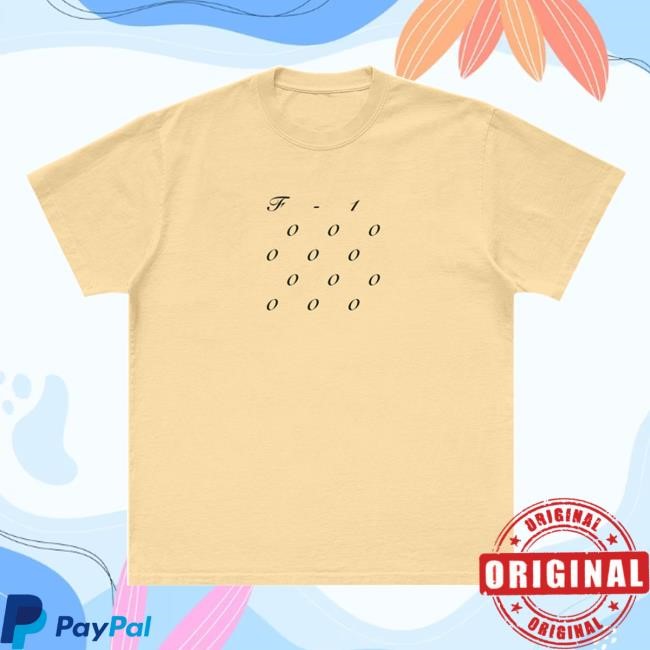 Post Malone Official Merch Shop – Post Malone F-1 Trillion Stacked Short Sleeve Tee Post Malone Merchandise Collections