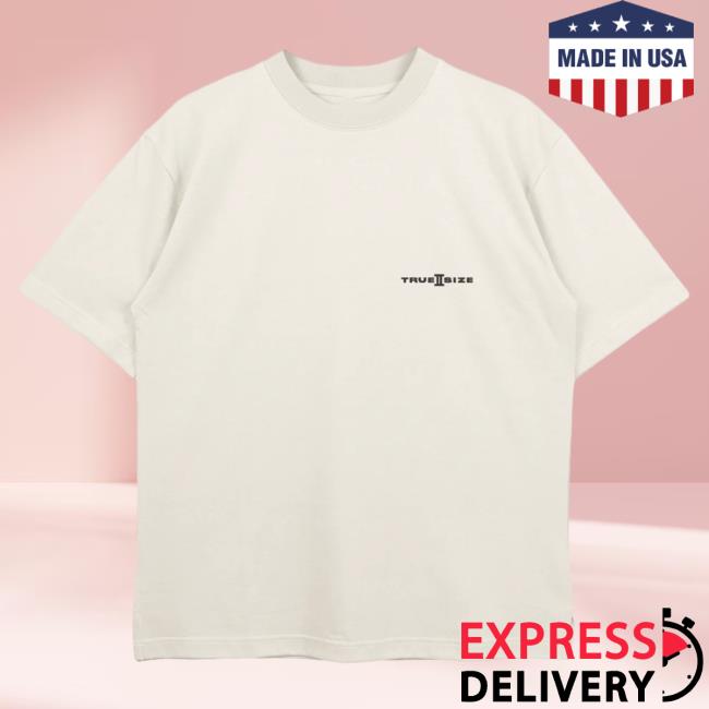 Official Yankeekicks True 2 Size Essential Tees White Black