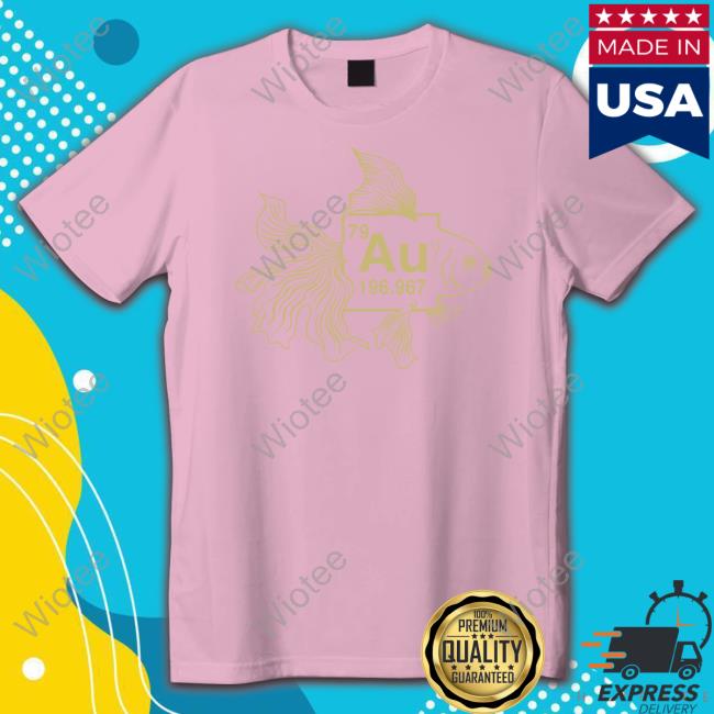Official Gold Fish Crewneck Sweatshirt Au Chemistry Science