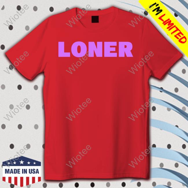 Official Alison Wonderland Merch Loner Logo T Shirt