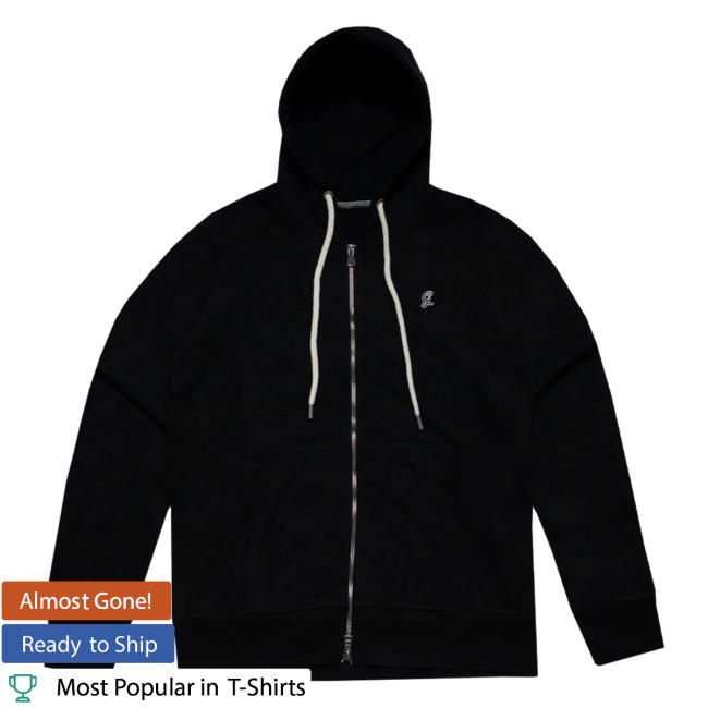 G Eazy Apparel Clothing Store Shop Gerald’S Essentials Black Zip Up Pull Over Hoodie G-Eazy Merch
