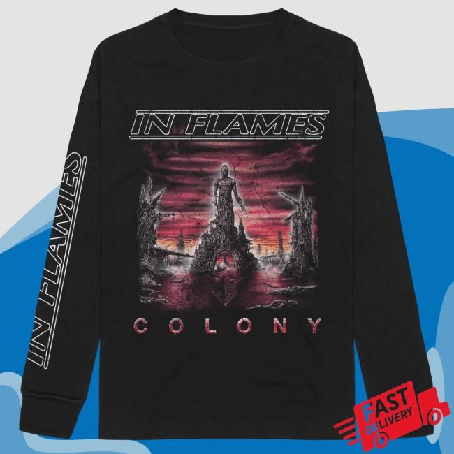 In Flames Colony L/S Tee In Flames Merch Shop In Flames Colony L/S Tee In Flames Merch Shop