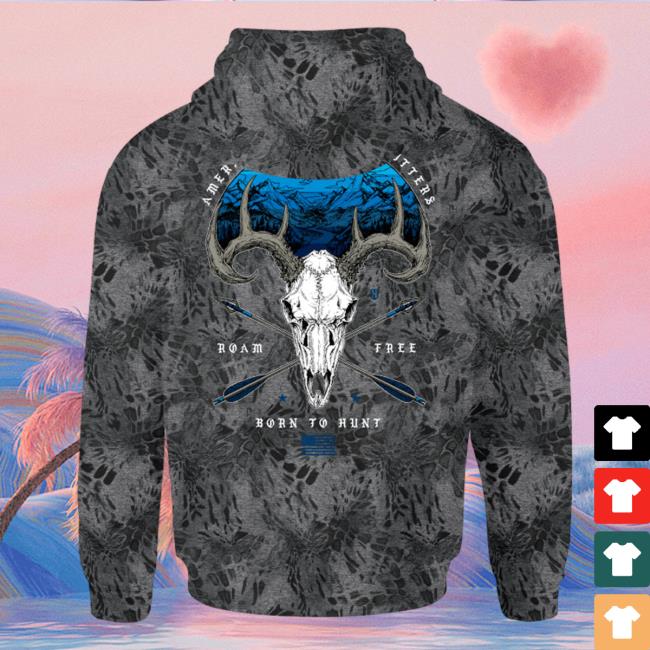 Official Howitzer Clothing Hunt Tribe Attractive Hoodie Heather Grey Multi