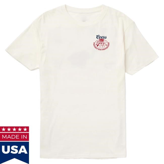 Official Seager Clothing Store Shop Seager X Coors Banquet Protectors Tees Navy WhiteSeagerco