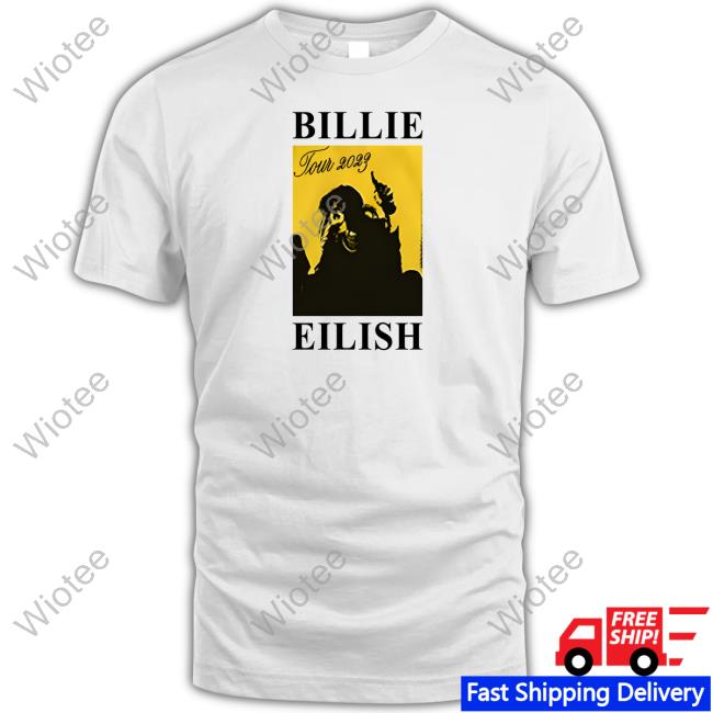 Billie Eilish Tours Explain It Off White Tour Hoodie