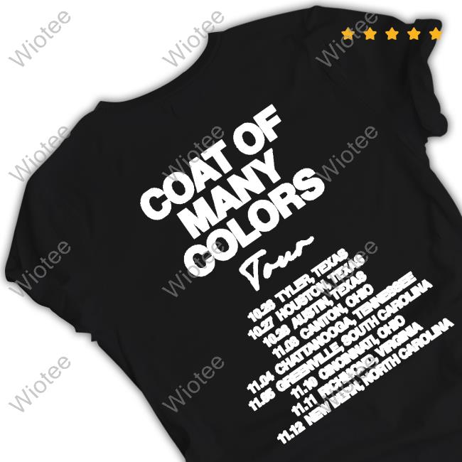 Brandon Lake Merch Coat Of Many Colors Tour T Shirt Coat Of Many Colors Tour Hoodie
