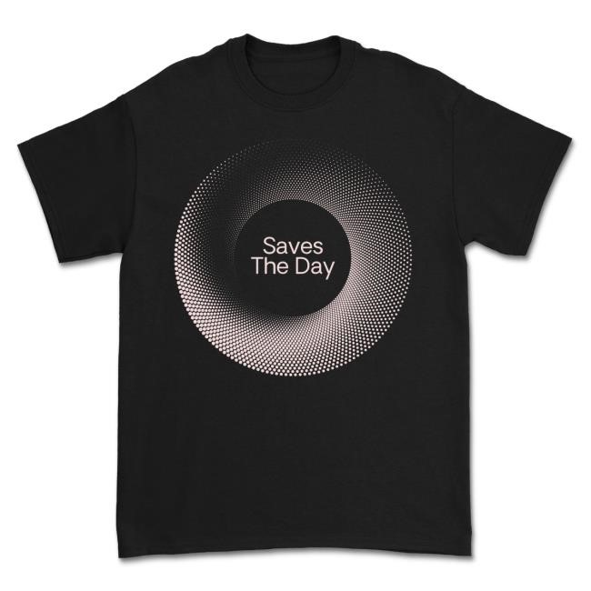 Official Saves The Day Merch Saves The Day Spiral Tee