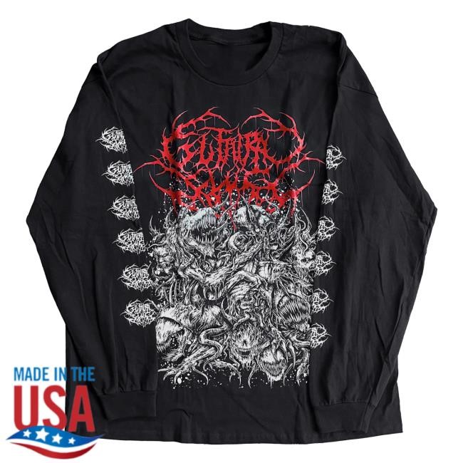 Official Reality Fade Merch Store Guttural Slug 'Paranormal Evisceration' Long Sleeve T-Shirts Official Reality Fade Merch Store Guttural Slug 'Paranormal Evisceration' Long Sleeve New Shirt