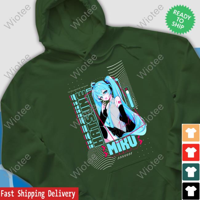 Maegjuw Hatsune Miku Crewneck Sweatshirt Hatsune Miku Shirts