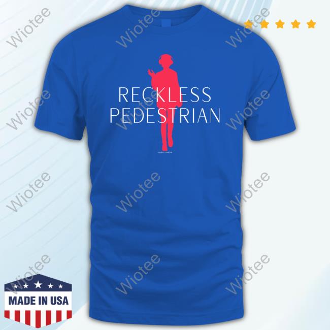 Rovélo Creative Merch Reckless Pedestrian Crewneck Sweatshirt Creativebyrovelo