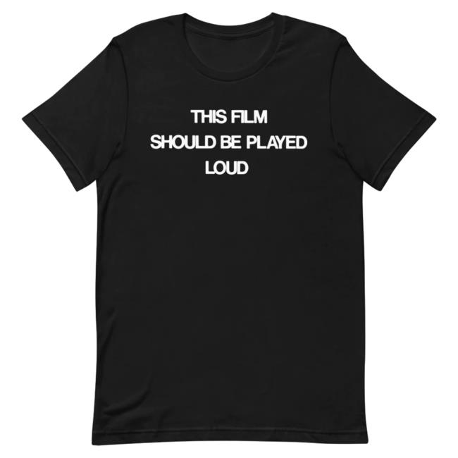 Official The Band The Last Waltz Shop This Film Should Be Played Loud Top Shirt