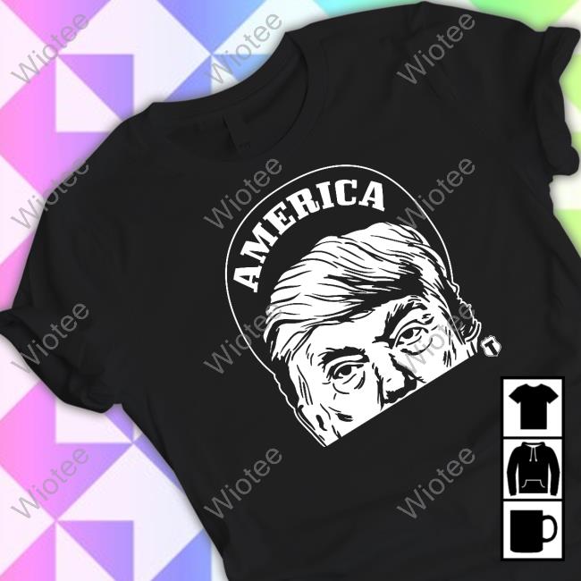 The Officer Tatum Store Retro Trump Face America Tee