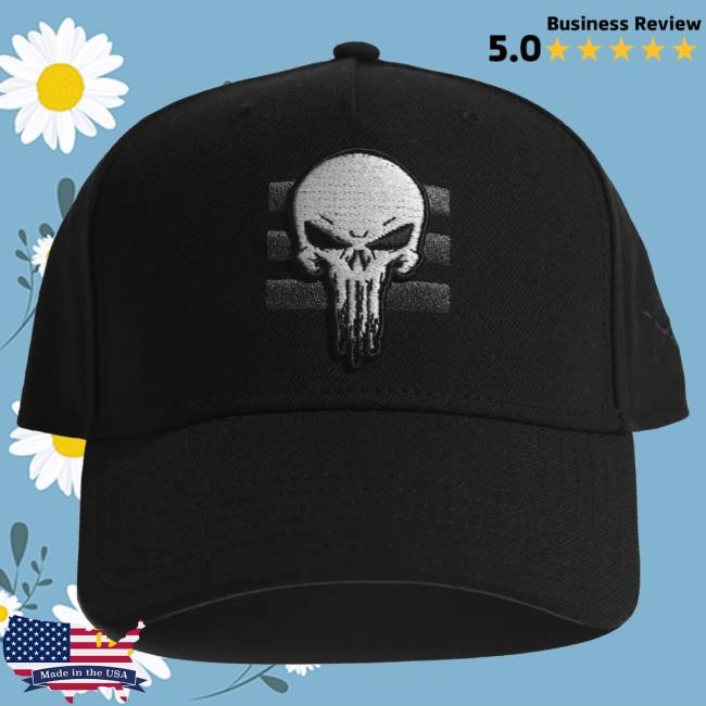 Official Heroes And Villains Marvel The Punisher Embroidered Snapback Cap Official Heroes And Villains Marvel The Punisher Embroidered Snapback Cap