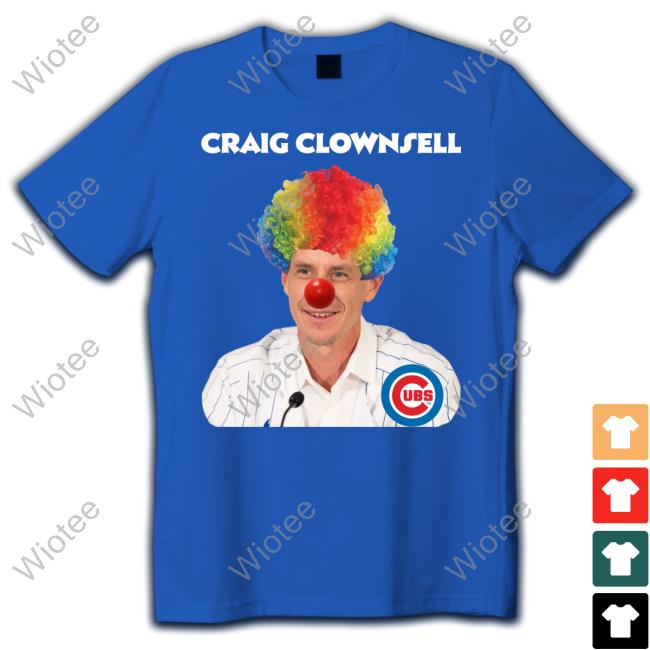 Craig Counsell Clown Craig Clownsell Tee Shirt