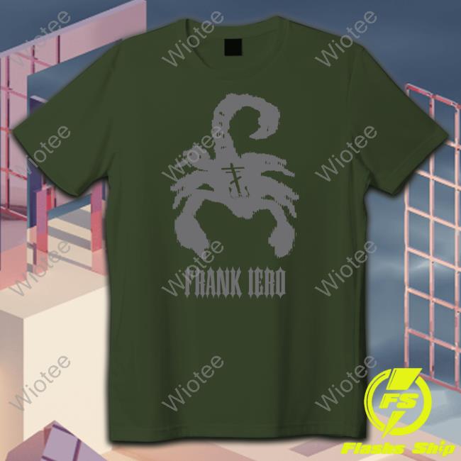Official Frank Iero Merch Scorpion Sweatshirt Scorpion T-Shirt