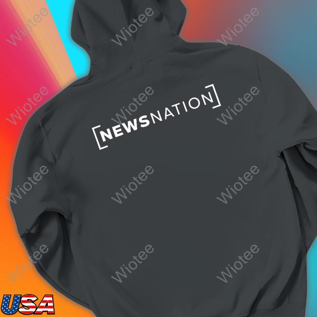 Newsnation Logo Stacked Tee Shirt Newsnation Logo Stacked Tee Shirt