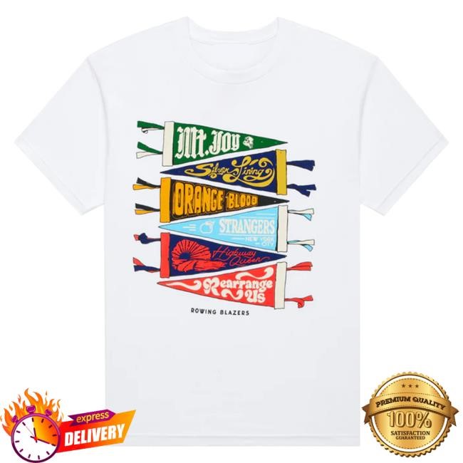 Official Mt Joy Merch Store Rowing Blazers x Mt. Joy ShirtWhite